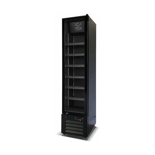 Freezer 220 litres, black, 420 × 485 × 1890 mm | A&S TKS-220-N