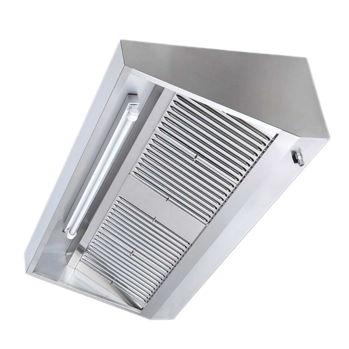 Wandhaube ohne Motor, Edelstahl, Filter 1, 700 × 1100 × 450 mm | A&S WHEI70110