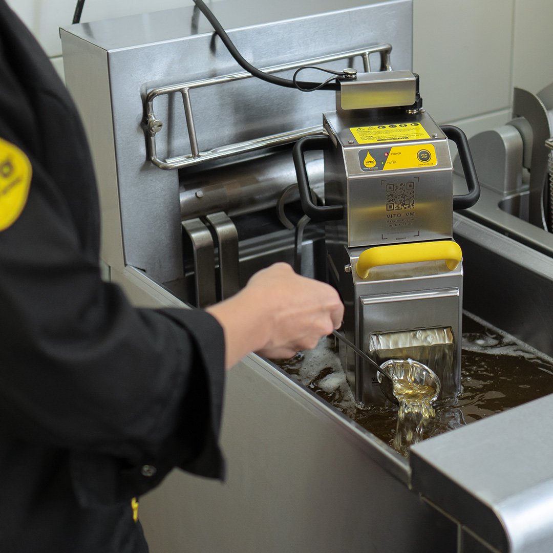 VITO Frittierölfiltersystem tragbar VITO VM - Fritteusen bis 20 L
